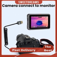 8K HDMI-Compatible To HDMI-Compatible Coiled Cable 8K@60Hz 4K@120Hz HDMI-Compatible To Mini/Micro HD