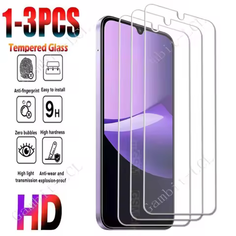 1-3PCS HD Tempered Glass For Xiaomi Redmi 15C 4G 5G 6.9" ON Redmi15C Poco C85 PocoC85 Screen Protect