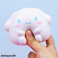Sanrio Hello Kitty Jumbo Squishy Kawaii Kuromi Melody Cinnamoroll Squishies Slow Rising Stress Relief Squeeze Toys For Adult Kid