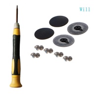 Will Bottom for Case Cover Rubber Feet Screw Fit for   Retina A1398 A1502 A