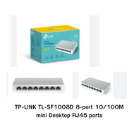 TP-LINK TL-SF1008D 8-port 10/100M mini Desktop RJ45 ports