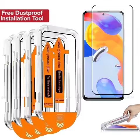4/3/2/1PCS For Redmi Note 11 Pro Plus Glass Xiaomi Redmi Note 11 Pro Tempered Glass Dust Free Screen
