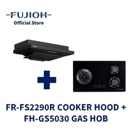 FUJIOH FR-FS2290R Made-in-Japan Cooker Hood + FH-GS5030 Gas Hob with 3 Burners