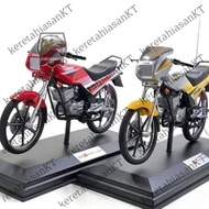 replika motor super cub 1:12 scale dan yamaha rxz