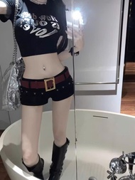 QUẦN ĐÙI JEAN DENIM ÔM MÔNG ĐÍNH ĐÁ HOT TREND 2025