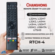 Remote TV Changhong SHP-801 L32H4 L32H7 L32K2 L40H4 L43H4 U50H7 U50K2 U58H7A U75H9 non voice