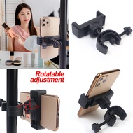 Phone Holder 360 Degree Rotating Universal Microphone Supporting Stand For 6.5-10cm Smart Phones Mus