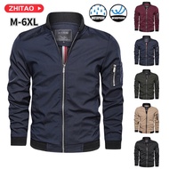 【Ready Stock】Men Jacket Waterproof motorcycle Jaket Lelaki Saiz Besar Reflective jacket ride jeket motor man retro jacket high-quality plus size M-6XL