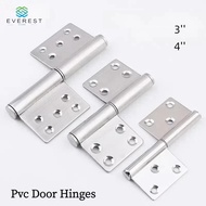Pvc Plastic Door Hinges/Flag Hinges with Screw  3'' , 4''