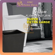 Height 58cm Extra Large Felton Square Flower Pot 2516 / Pasu Bunga Pokok Berkebun Bonsai