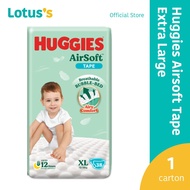 Huggies Airsoft Tape XL (38 Pcs x 4 Packs)
