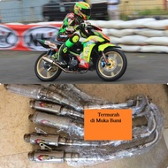 Knalpot Creampie CP3 CR3 CP2 Roadrace Underbone Sonic 150 Supra GTR MX King Jupiter Mx NewOldPorting