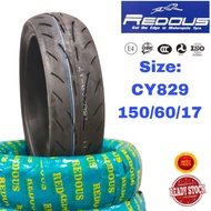 REDOUS CY829 MOTOR TAYAR 150/60/17 YAMAHA HONDA SUZUKI MODENAS WMOTO SYM KAWASAKI R25 MT25 R15 MT15 