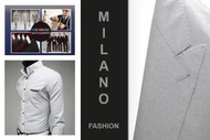 Milano Fashion - 1 件 - 度身訂造男裝冬天羊毛外套 / 西裝 / 大衣