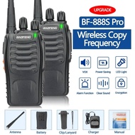 Baofeng BF-888S Pro Walkie Talkie Wireless Copy Frequency Long Range Portable UHF 400-470MHz Ham Two