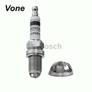 Bosch Spark Plug for Alfa Romeo 75, 155, 168>2.0, Audi A6-C5, Mini Cooper R50,R53 1 SET (FR5DC)