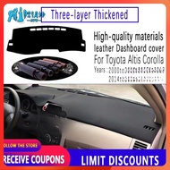 sale cod for Toyota altis Corolla Thickened Insulated dashboard cover pad leather car accessories in