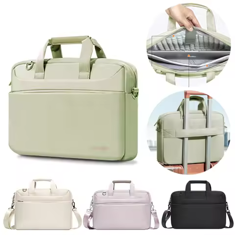 Laptop Shoulder Bag 13.3 14 15.6 inch Notebook Messenger Handbags for MacBook Air Pro 13 15 16" HP D