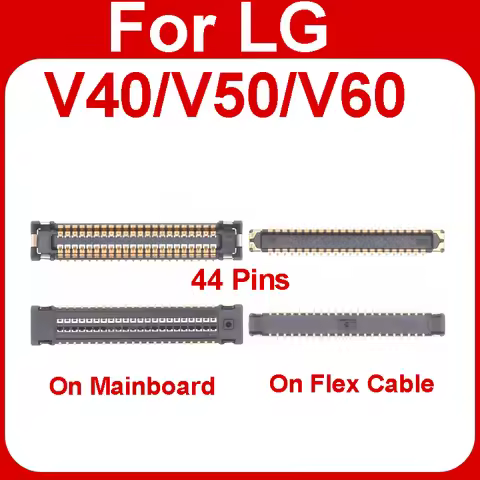 LCD Display Screen Flex Plug FPC Connector On Motherboard For LG V60 V50 V50s V40 LM-V600VM Flex Cab