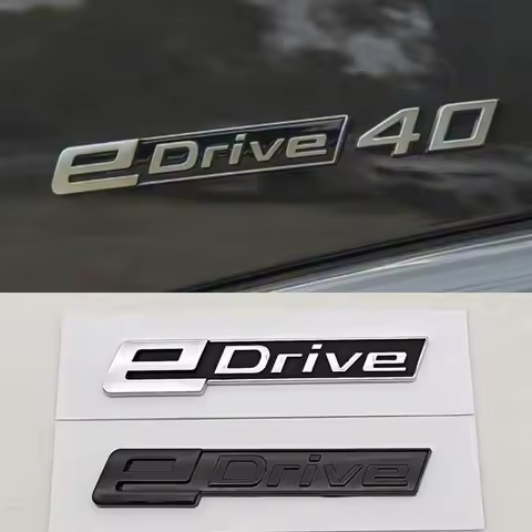NEW 3D ABS Car Styling Logo eDrive Badge Rear Trunk Sticker For i3 i4 i8 5 7 Series G28 X1 X3 X5 E60