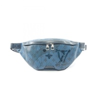 路易威登 Discovery 腰包 M22576 Monogram Aqua Garden 藍色 二手 LV