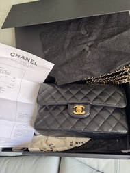 激罕有 Chanel CF 23 荔枝皮金色