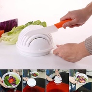 Salad Cutter Bowl Vegetable Cutter Bowl Kitchen Knife