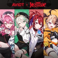 「預訂」AVIOT x hololive English -Justice- 無線耳機 TE-V1R-HE4 (Elizabeth/Gigi/Cecilia/Raora)