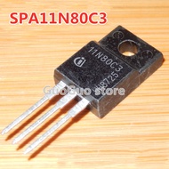 Original SPA11N80C3 TO-220 5pcs 11N80C3 TO220 11A/ 800V N-channel MOSFET pxb8 11A/