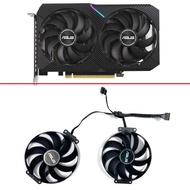 87MM T129215SU DC12V 0.5A RTX3060 RTX3060TI 6Pin Graphics Fan for ASUS DUAL RTX 3060 RTX 3060 TI 8G 
