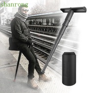 SHANRONG Telescopic Seat, Adjustable Multifunctional Retractable Stool, Liberate Legs Portable Quick Folding Foldable Folding Chairs Queuing