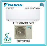 [INSTALLATION] DAIKIN R32 2.5HP STANDARD INVERTER AIR CONDITIONER - FTKF71B/RKF71A (3-7 DAYS DELIVERY)