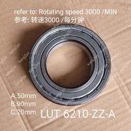 LUT bearing biasa 普通 轴承 BEARING 6210-ZZ-A 6210ZZ 6210 50*90*20 / 50mm90mm20mm 50*90*20mm