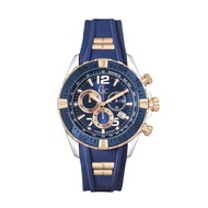 Alghani Watch Jam Tangan Kasual Pria Guess Collection Y02009G7 Gc Sportracer Chronograph - Blue Rose