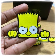 Simon d2 flame sticker, cutting sticker