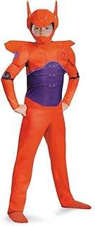 Red Baymax Classic Costume, Medium (7-8)