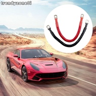 TRENDYZONE0I Car Battery Cable, 10/16/25/35mm2 Soft Silicone Wire With Lug, 2 4 6 8 AWG M8 Black Red