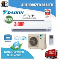 Daikin 3.0hp Non Inverter Air Conditioner FTV85PB &amp; RC85BV1M ((WiFi)) R32 Standard Non-Inverter Aircond FTV-P Series