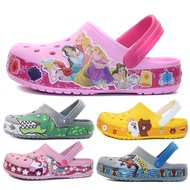 crocs รองเท้าเด็ก ลาย รองเท้าแตะ รองเท้าแตะ น่ารัก พร้อมส่ง