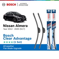 Bosch Clear Advantage U Hook Wiper Set for Nissan Almera (BCA21"/BCA14")