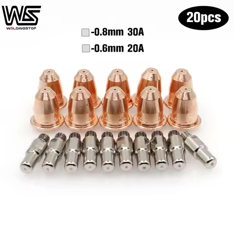 Plasma Torch S45 CUT55 PT-40 PT40 IPT-40 IPT-60 PT60 HC4000 PR0110 Electrodes PD0116 Nozzle Tips Fit