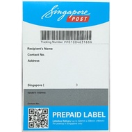 Tracked Letterbox Prepaid Label (SingPost) - Free Shipping