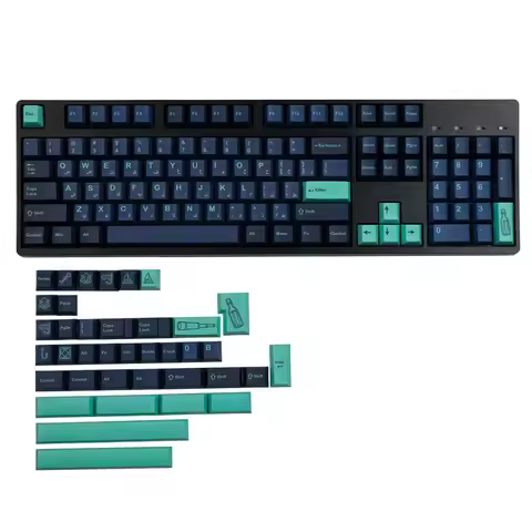 142 Keys GMK Arabian Sea Keycaps Cherry Profile GMK Clone Keycaps PBT Dye Sublimation Keycap For MX 
