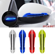 Side Mirror Reflective Sticker  Reflective Warning Safety Sticker Rearview Mirror Decorative Strip R