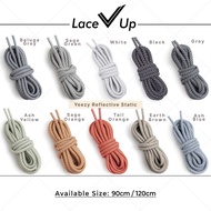 Yeezy Reflective Static ShoesTALI | Yeezy Round Laces
