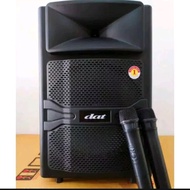 Speaker Meating Dat Portable 12 In DT1210FT / DT 1210FT Bluetooth Karaoke