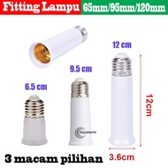 Downlight Connection Fittings Lamp Extender SOCKET E27 65mm 95MM 120MM EXTENSION E27 Lamp Fittings
