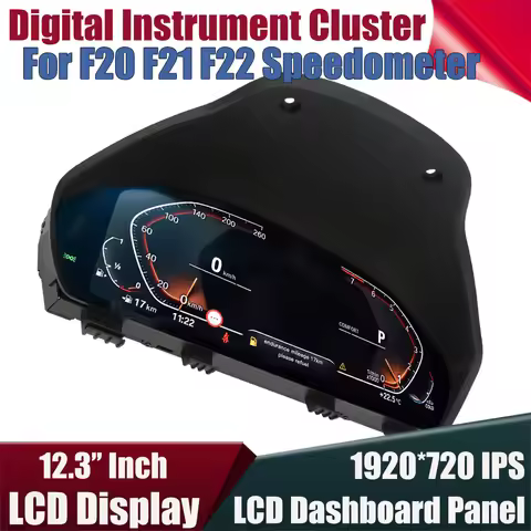 Linux 11''Digital Tachometer Instrument Gauge Cluster Odometer For BMW 1 2 Series F20 F21 F22 F23 F5