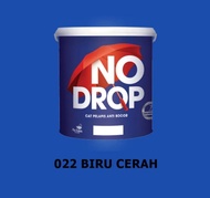 Cat Tembok Waterproofing NO DROP Biru Cerah 022 (20 kg)