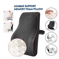 Memory Foam Back Pain Relief Velvet Lumbar Support/尾椎酸痛 坐垫
